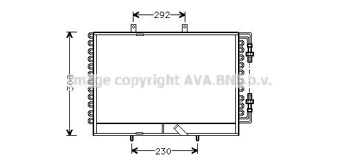 PRASCO Air conditioning condenser Article number: FT5146 cheaply