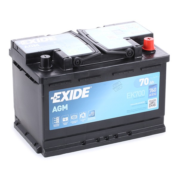 EXIDE Battery Article number: EK700 cheaply