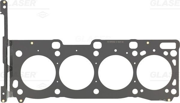 GLASER Gasket, cylinder head Article number: H40760-00 cheaply