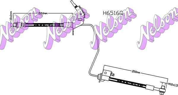 KAWE Brake hose Article number: H6516Q cheaply