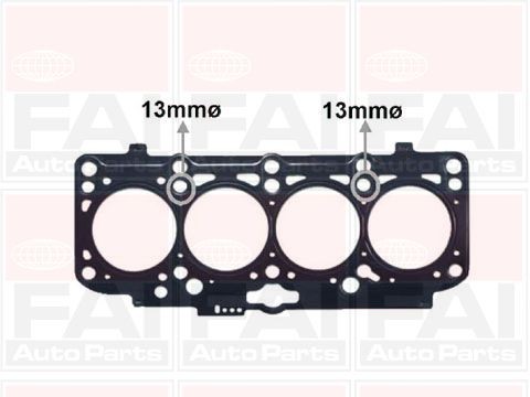 FAI AutoParts Gasket, cylinder head Article number: HG1011 cheaply