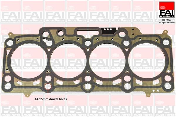 FAI AutoParts Gasket, cylinder head Article number: HG1663B cheaply