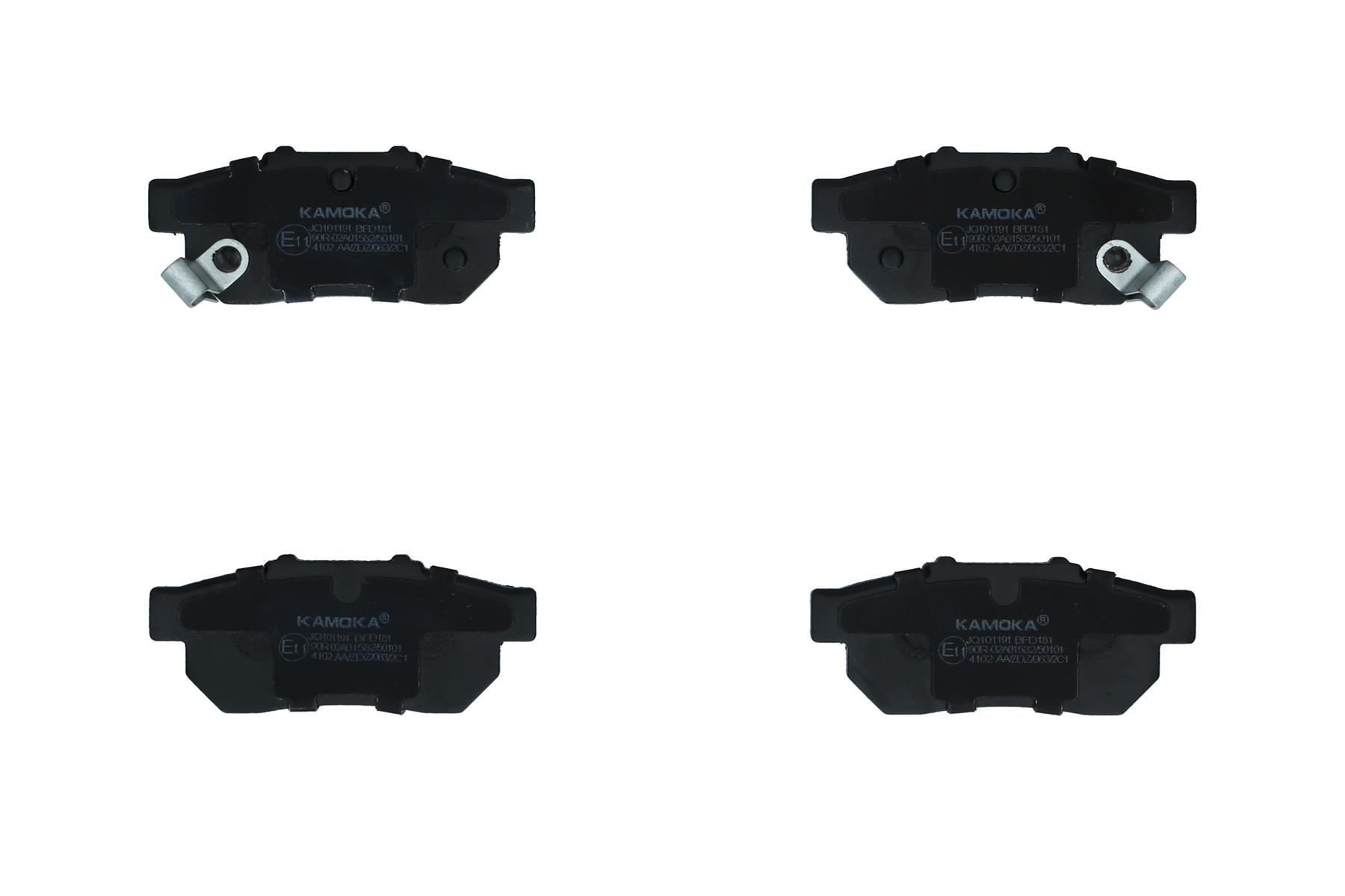KAMOKA Brake pad set Article number: JQ101191 cheaply