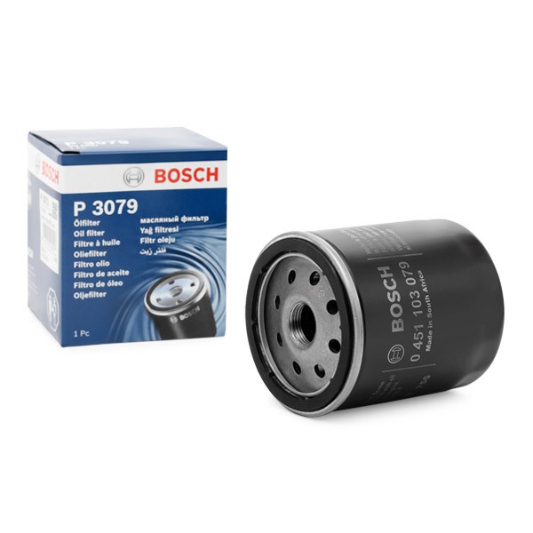 BOSCH Oil filter Article number: 0 451 103 079 cheaply