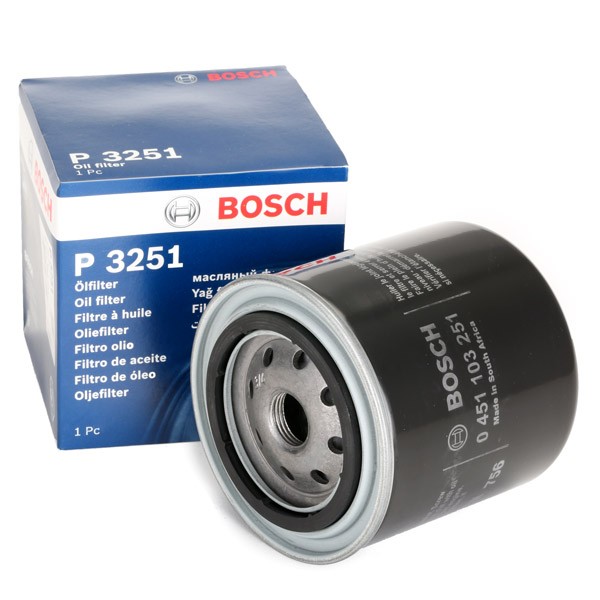 BOSCH Oil filter Article number: 0 451 103 251 cheaply