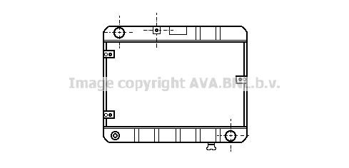 PRASCO Engine radiator Article number: LC2004 cheaply