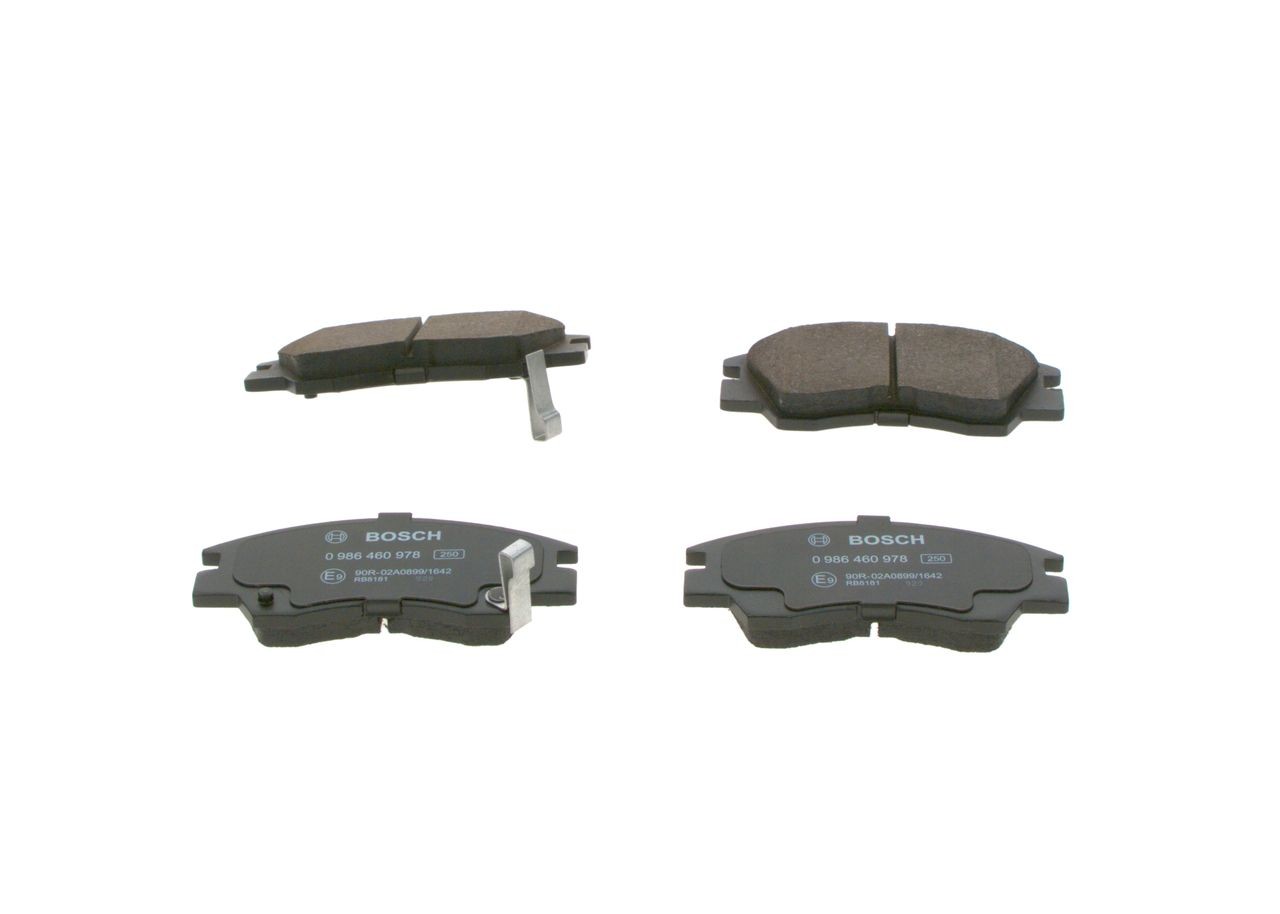 BOSCH Brake pad set Article number: 0 986 460 978 cheaply