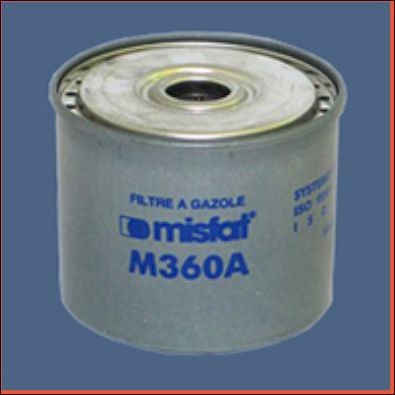 MISFAT Fuel filter Article number: M360A cheaply