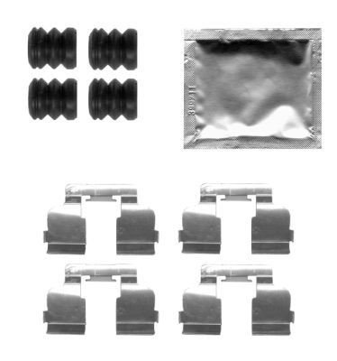 MINTEX MBA1835 Lisakomplekt, ketaspiduriklotsid LOGAN 1.6 Flex (LS1V, LS09, LS0V) 112 HP Bensiin/etanool