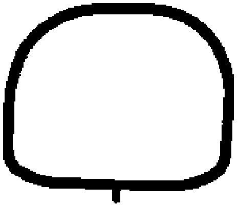 BGA Inlet manifold gasket Article number: MG7554 cheaply