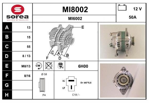 SNRA Generator Varenummer: MI8002 billige
