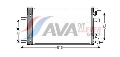 AVA COOLING SYSTEMS Air conditioning condenser Article number: OLA5499D cheaply