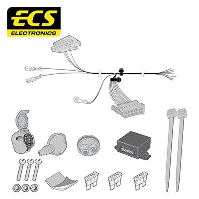 ECS Kit électrique, dispositif d'attelage numéro de l'article: OP-016-BL à bon prix