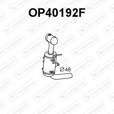 VENEPORTE Diesel particulate filter Article number: OP40192F cheaply