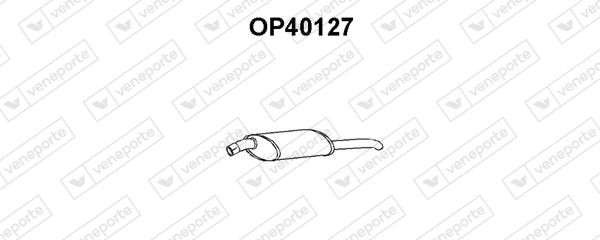 VENEPORTE Rear silencer Article number: OP40415 cheaply