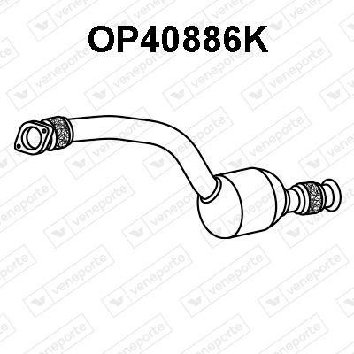 VENEPORTE Katalysator Varenummer: OP40890K billige