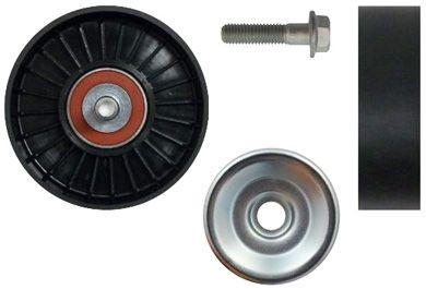 DENCKERMANN Deflection / Guide Pulley, v-ribbed belt Article number: P328001 cheaply
