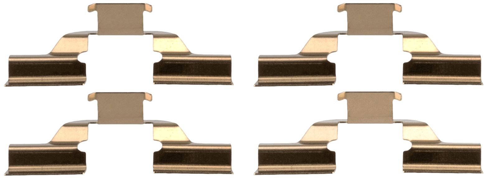 TRW PFK744 Accessory Kit, disc brake pads MODUS 1.2 75 PS Petrol