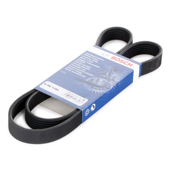 BOSCH Serpentine belt Article number: 1 987 947 818 cheaply