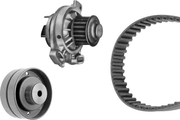 BOSCH Water pump and timing belt kit Article number: 1 987 948 512 cheaply