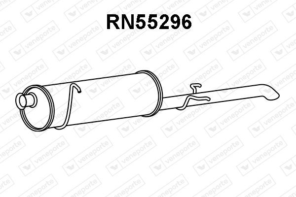 VENEPORTE Rear silencer Article number: RN55296 cheaply