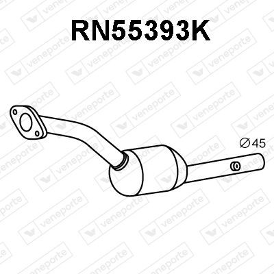 VENEPORTE Catalytic converter Article number: RN55393K cheaply