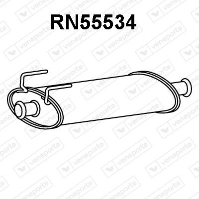 VENEPORTE Middle silencer Article number: RN55534 cheaply