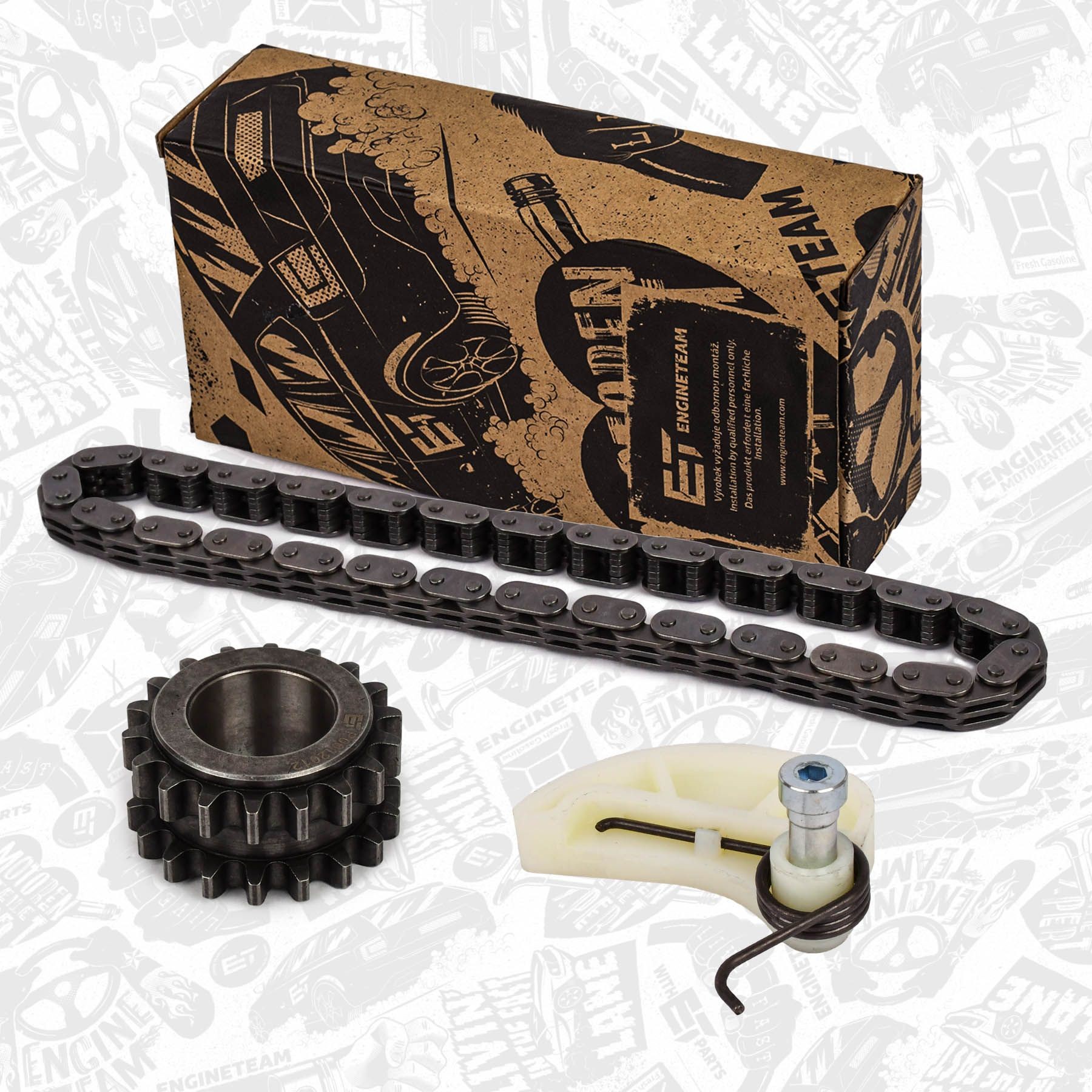 ET ENGINETEAM RS0047 Chain Set, oil pump drive GOLF 1.4 TSI 160 PS Petrol 2009