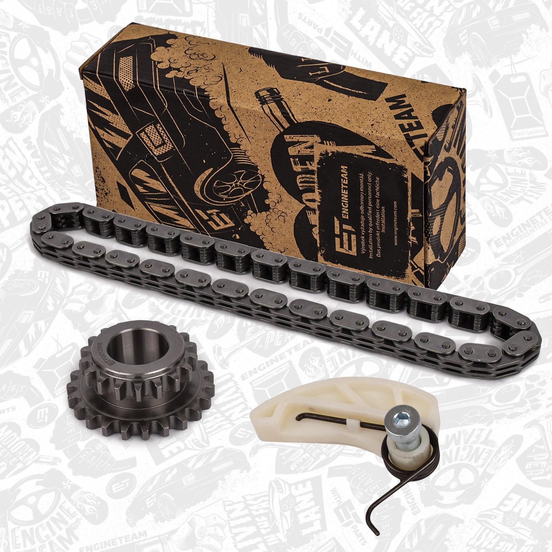 ET ENGINETEAM RS0051 Chain Set, oil pump drive PASSAT 1.4 TSI EcoFuel 150 PS Petrol/Natural Gas (CNG) 2011