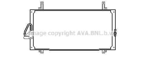 PRASCO Air conditioning condenser Article number: RT5168 cheaply