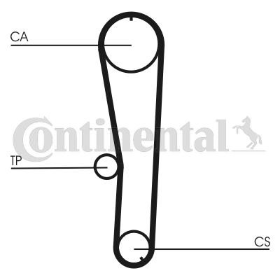 CONTITECH Hammasrihm Artikli number: CT1072 soodsalt