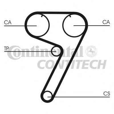 CONTITECH Timing Belt Article number: CT670 cheaply