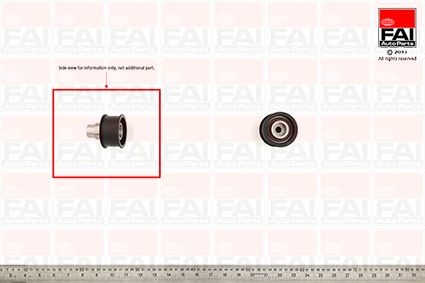 FAI AutoParts Timing belt deflection pulley Article number: T9263 cheaply