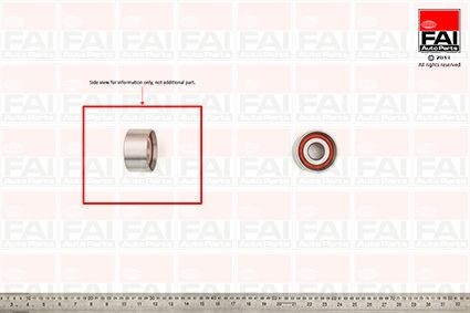 FAI AutoParts Timing belt deflection pulley Article number: T9277 cheaply