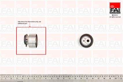 FAI AutoParts Timing belt tensioner pulley Article number: T9470 cheaply