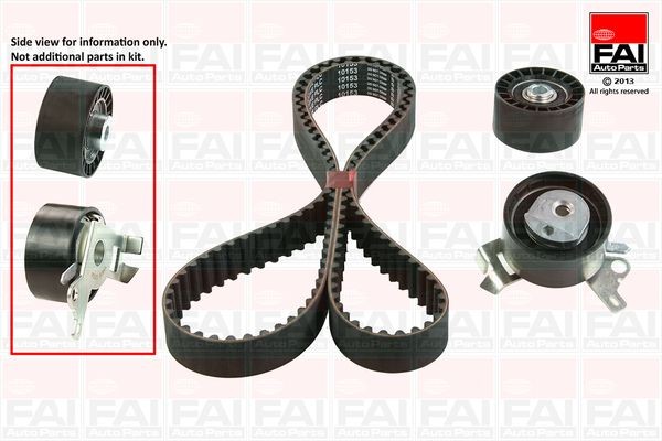 FAI AutoParts Timing belt kit Article number: TBK369 cheaply