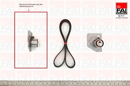 FAI AutoParts Timing belt kit Article number: TBK439 cheaply