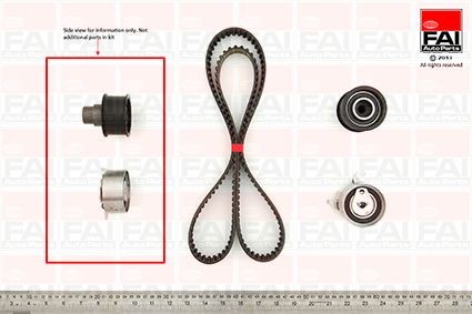 FAI AutoParts Timing belt kit Article number: TBK56 cheaply