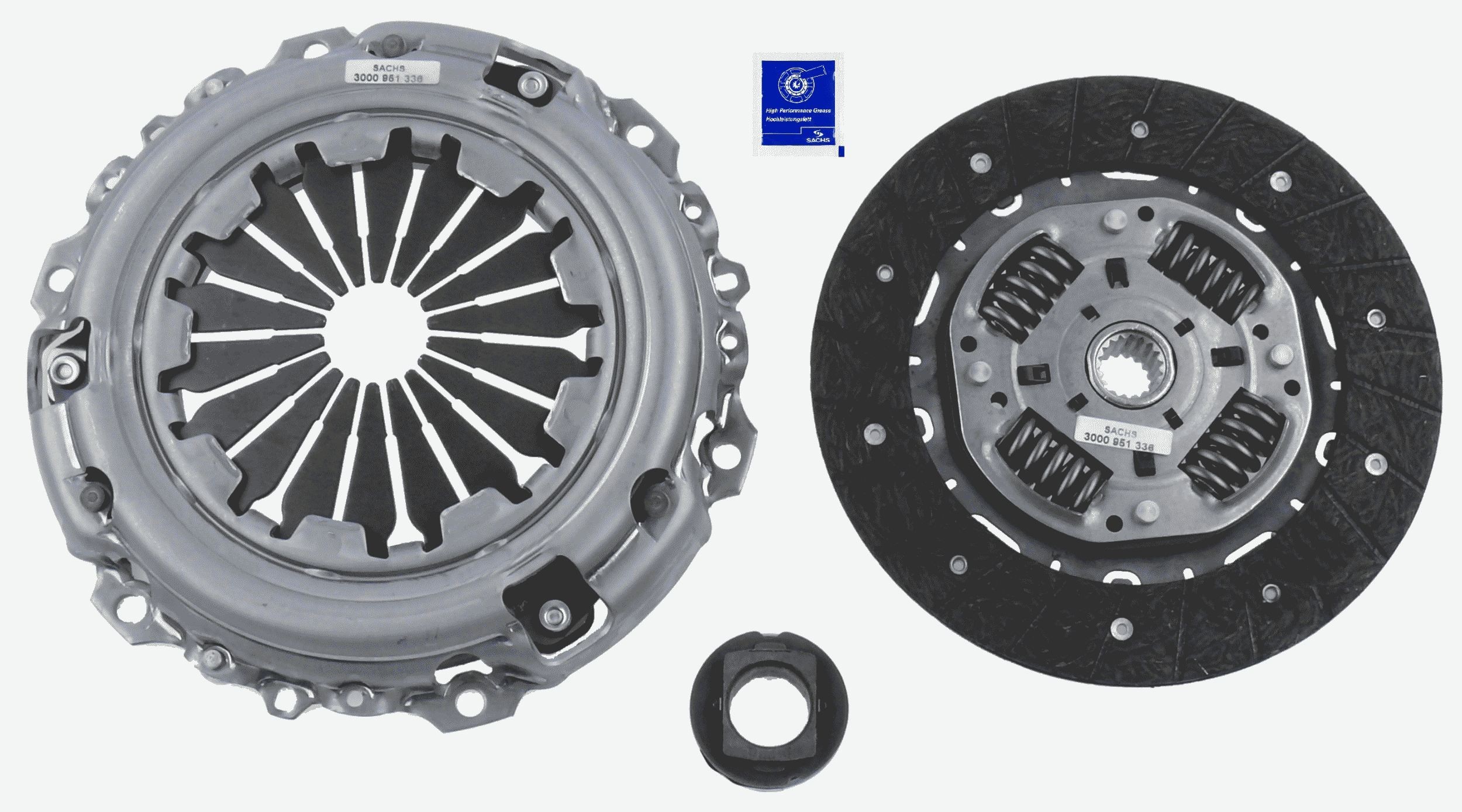 SACHS Clutch kit Article number: 3000 951 336 cheaply