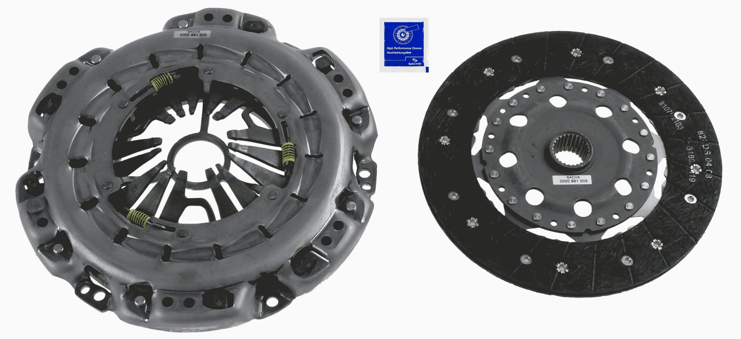 SACHS Clutch kit Article number: 3000 951 808 cheaply