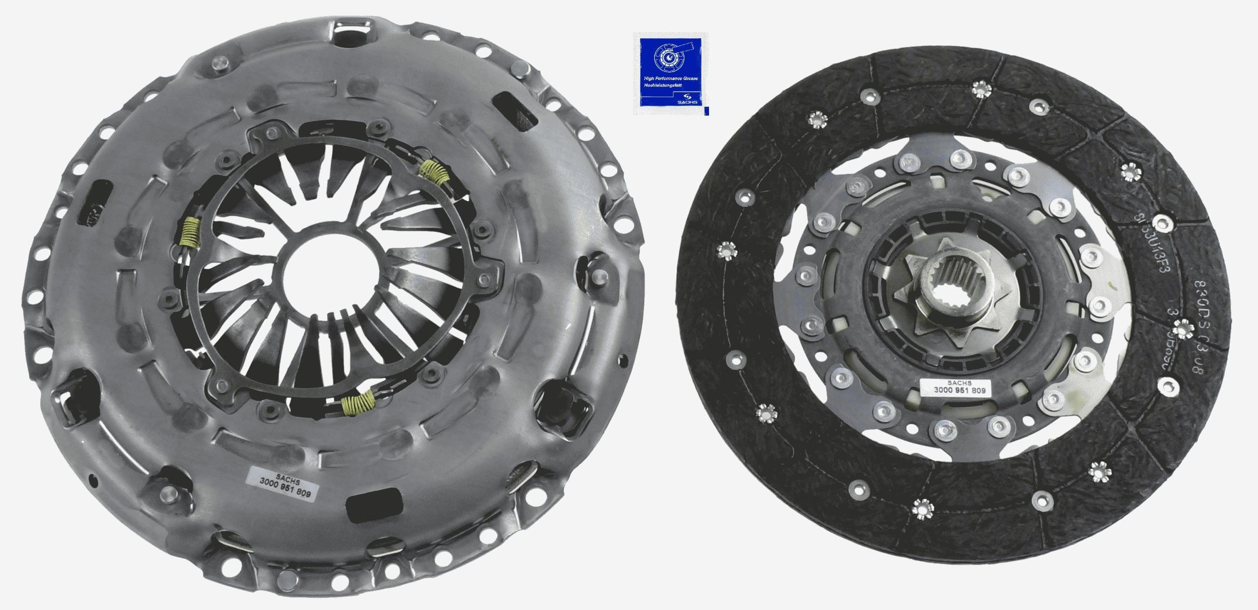 SACHS Clutch kit Article number: 3000 951 809 cheaply