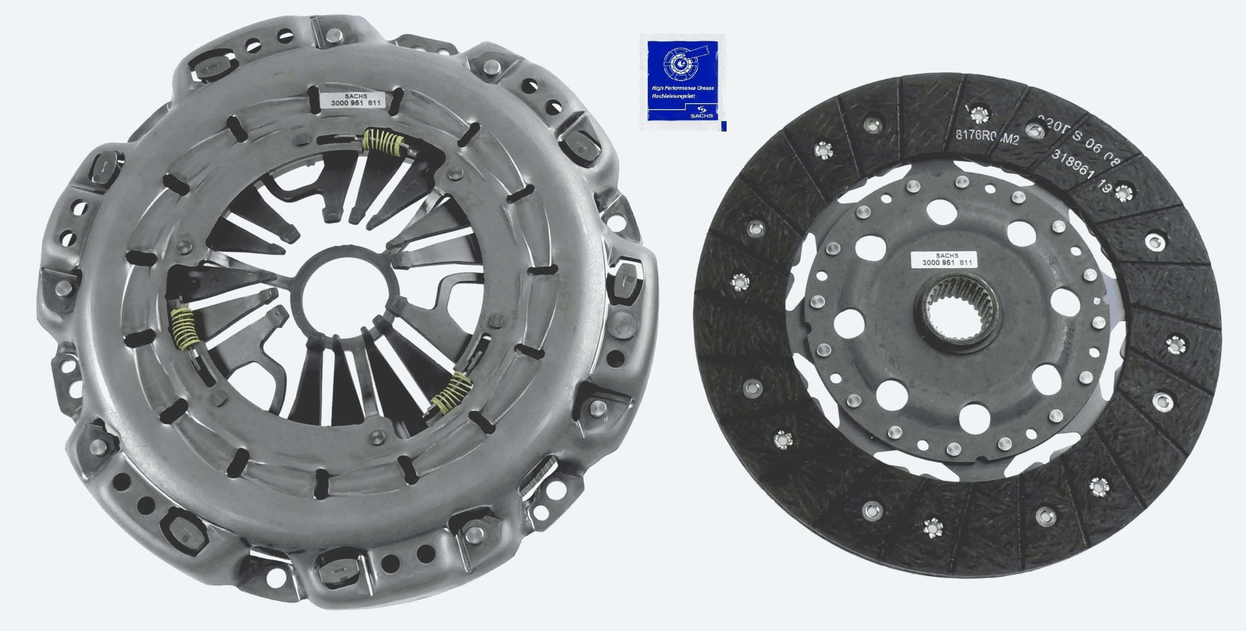 SACHS Clutch kit Article number: 3000 951 811 cheaply