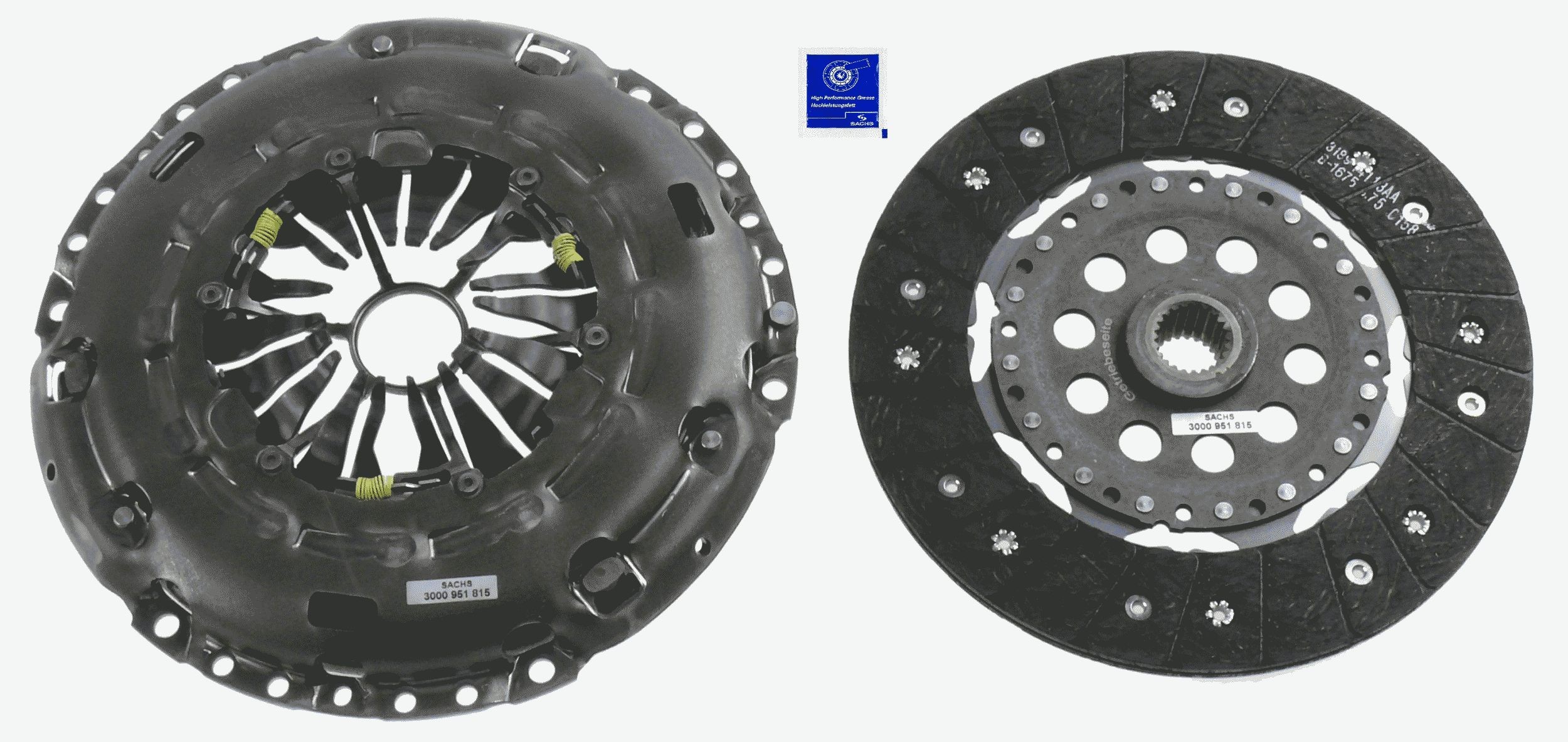 SACHS Clutch kit Article number: 3000 951 815 cheaply