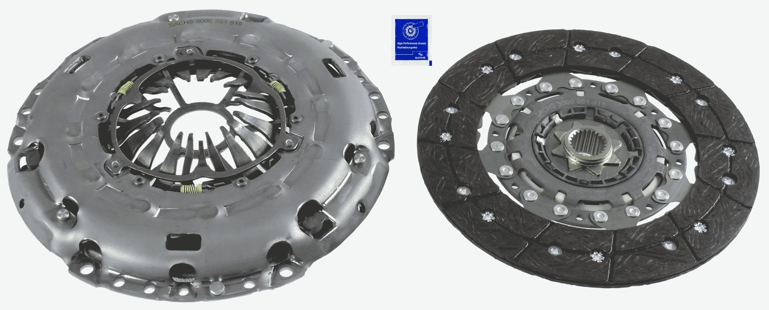 SACHS Clutch kit Article number: 3000 951 915 cheaply