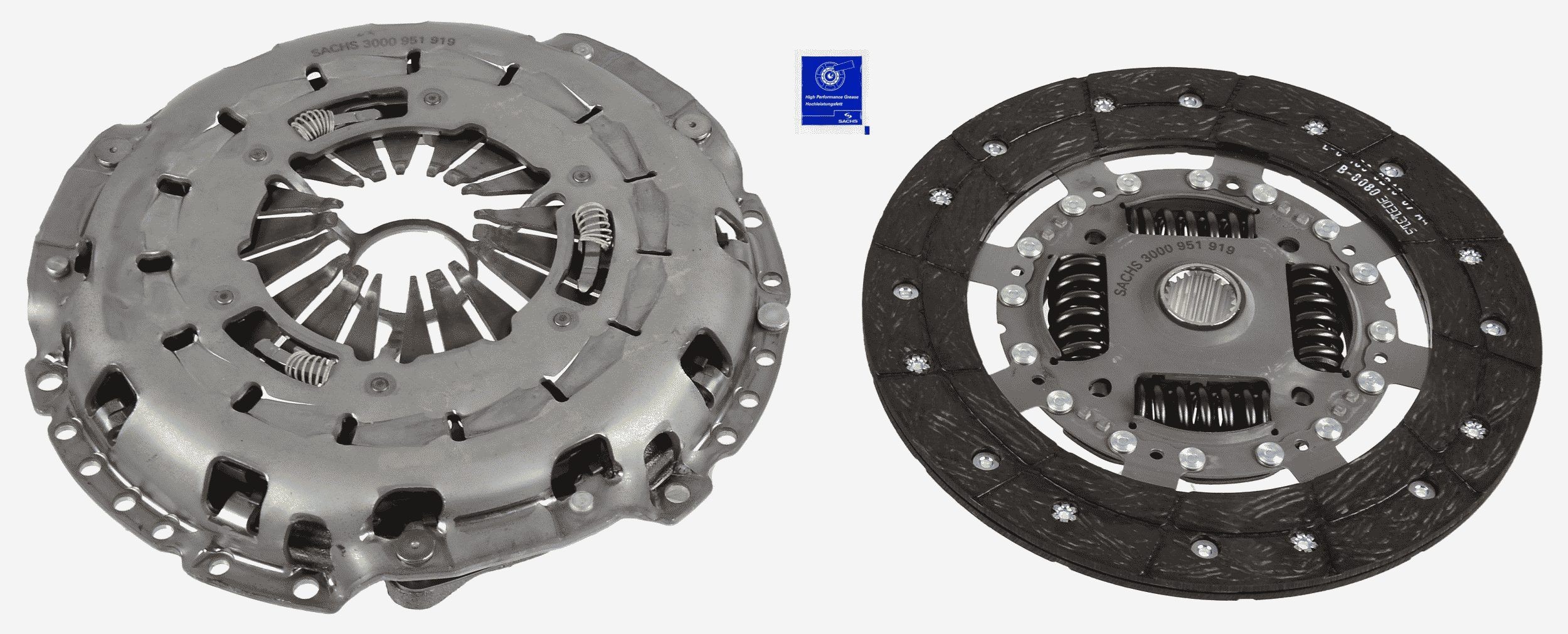 SACHS Clutch kit Article number: 3000 951 919 cheaply