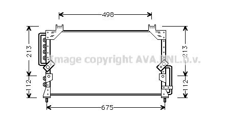 PRASCO Air conditioning condenser Article number: TO5191 cheaply