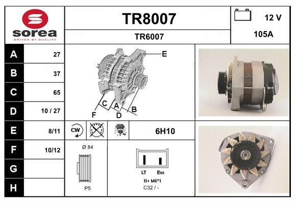 SNRA Generaator Artikli number: TR8007 soodsalt
