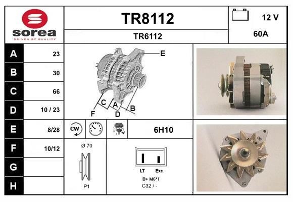 SNRA Generaator Artikli number: TR8112 soodsalt