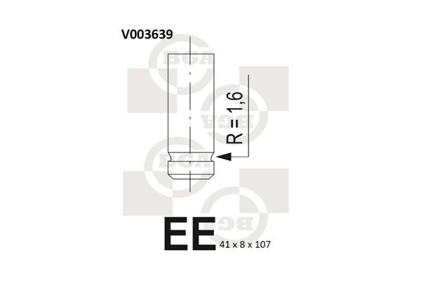 BGA Inlet valve Article number: V003639 cheaply