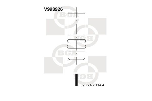 BGA Inlet valve Article number: V998926 cheaply